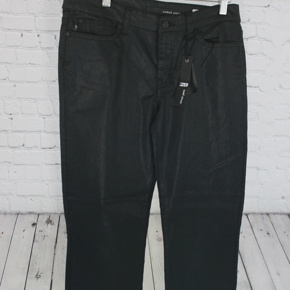 Sneak Peek Denim - Sneak Peek Metallic Black Skinny Jeans
